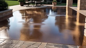 metallic epoxy coatings for Las Vegas patios