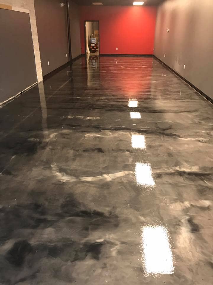metallic epoxy flooring in Las Vegas, NV